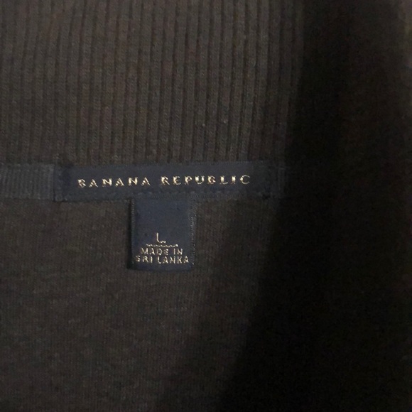 Men’s banana republic zip up sweater - Picture 2 of 3